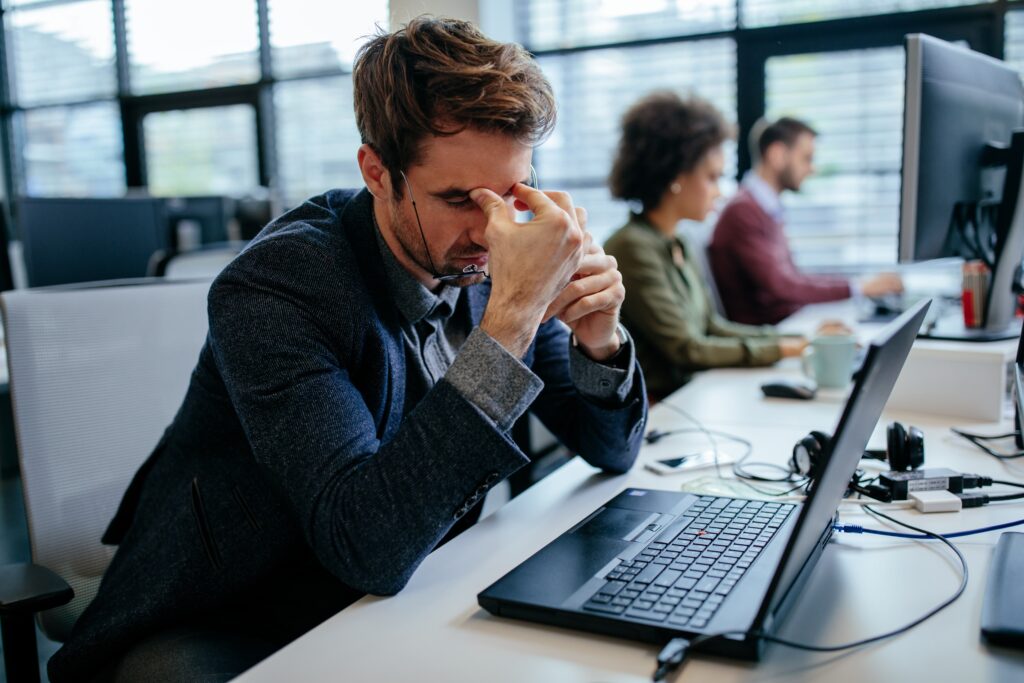 Young man recovering from long term disability trying to go back to work
